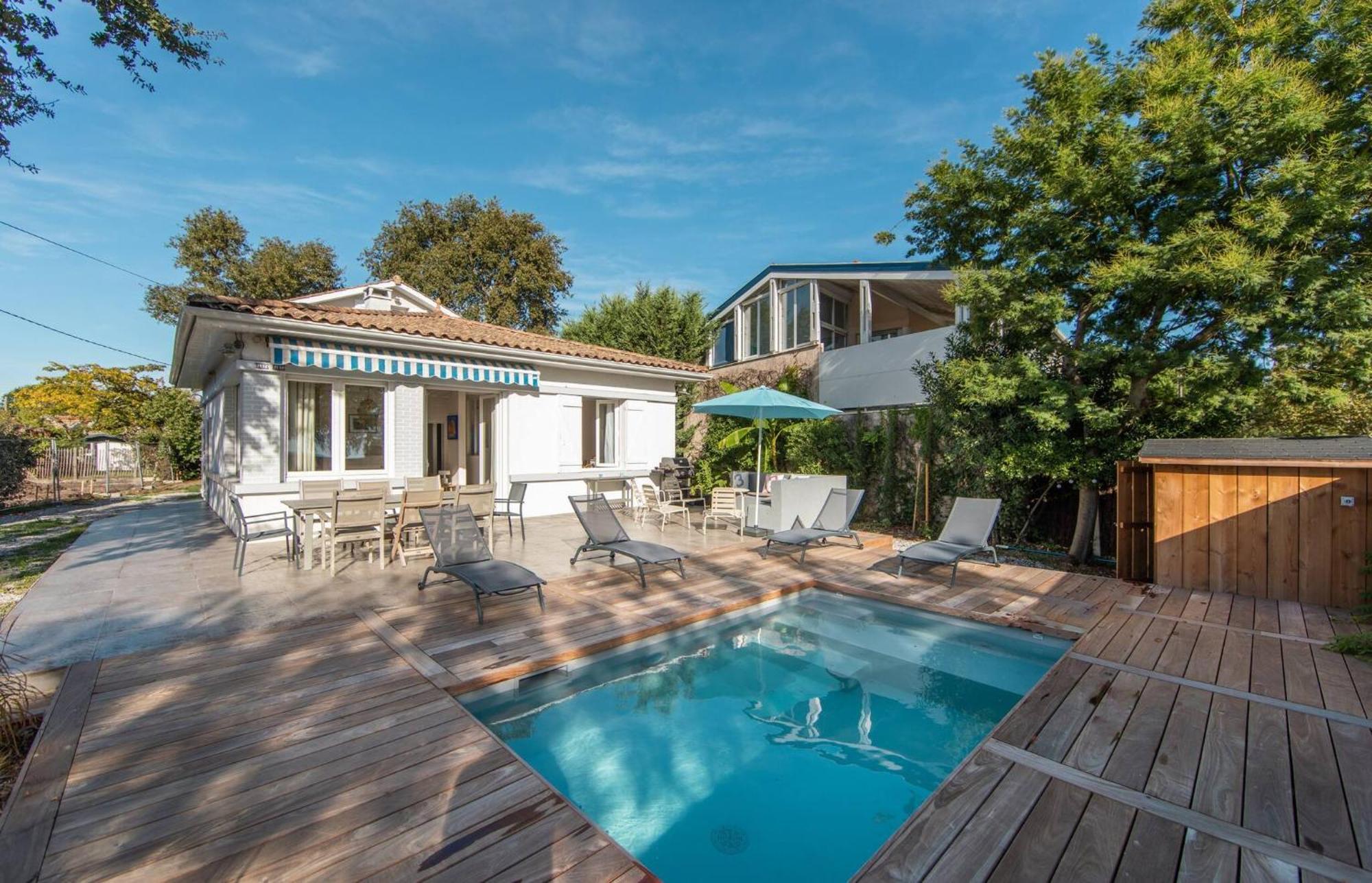 Villa Claire A Andernos Exteriör bild
